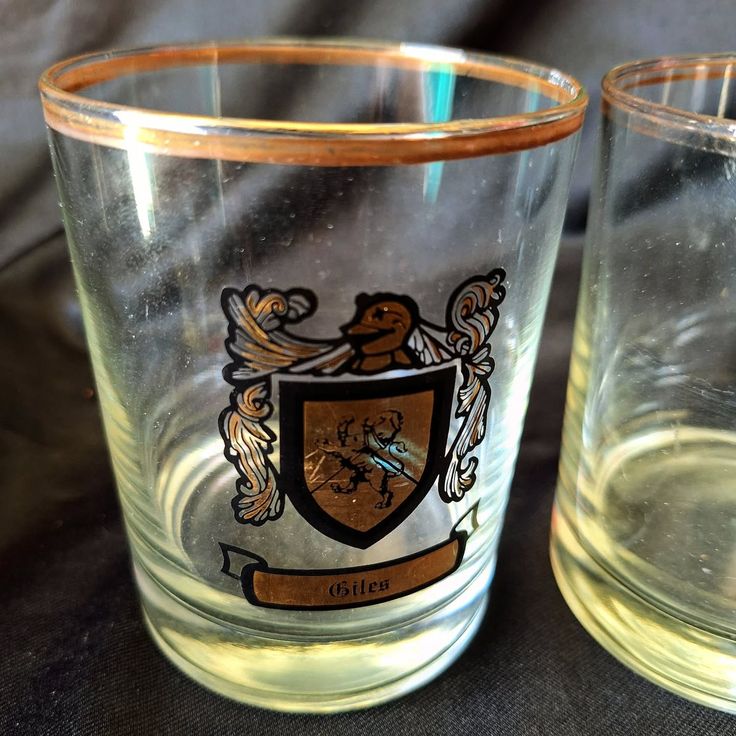 1970s Vintage Giles Medieval Style Cups