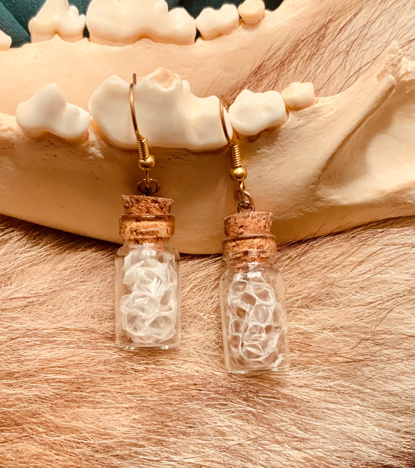 Snakeskin Jar Earrings
