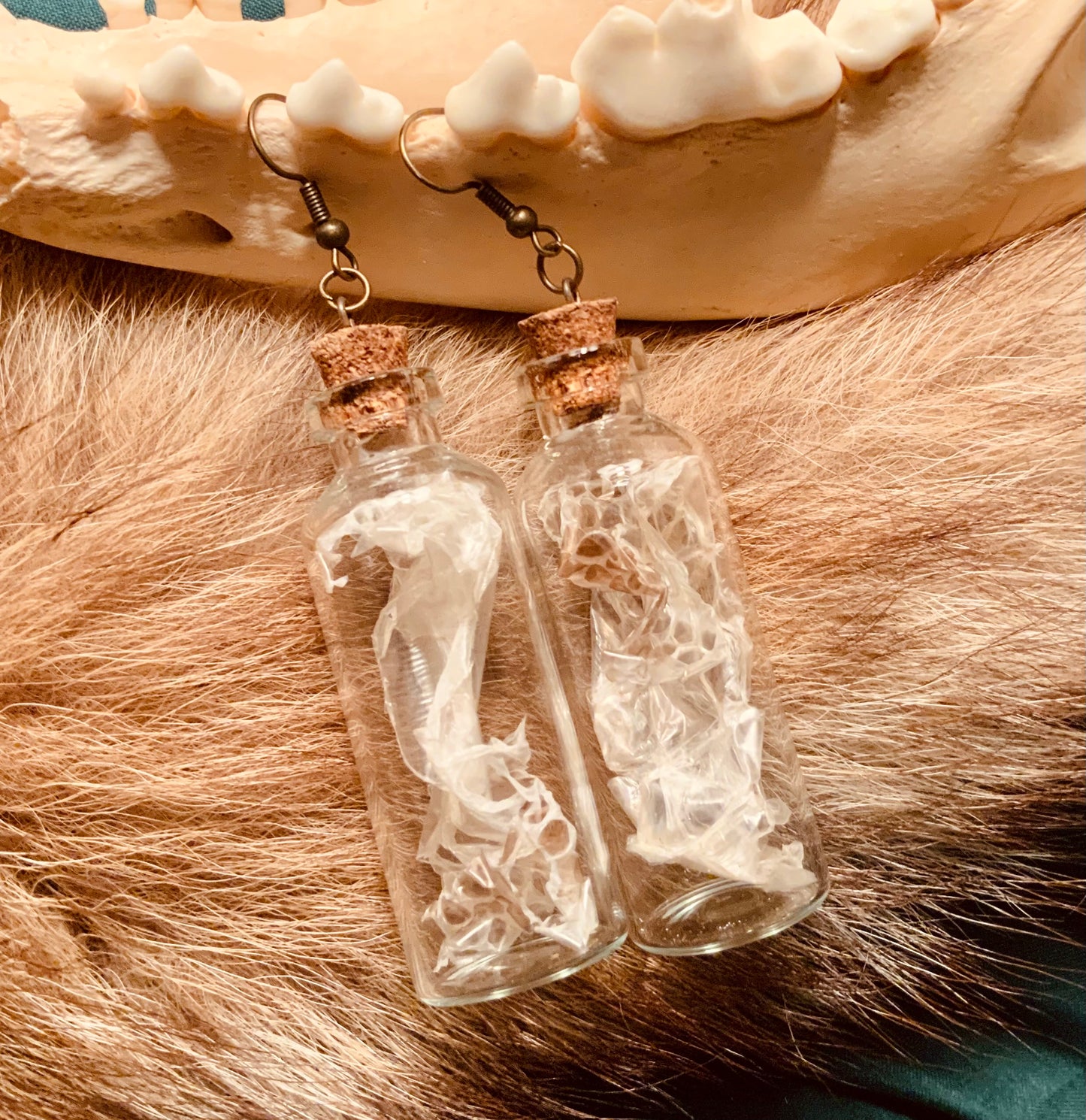 Snakeskin Jar Earrings