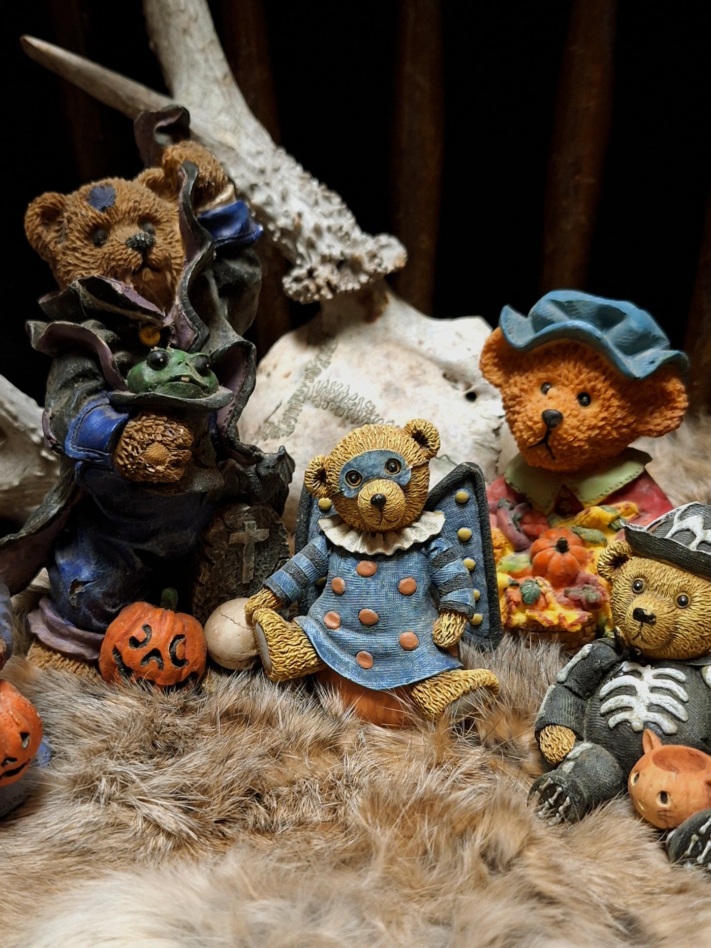 Vintage Halloween Bears