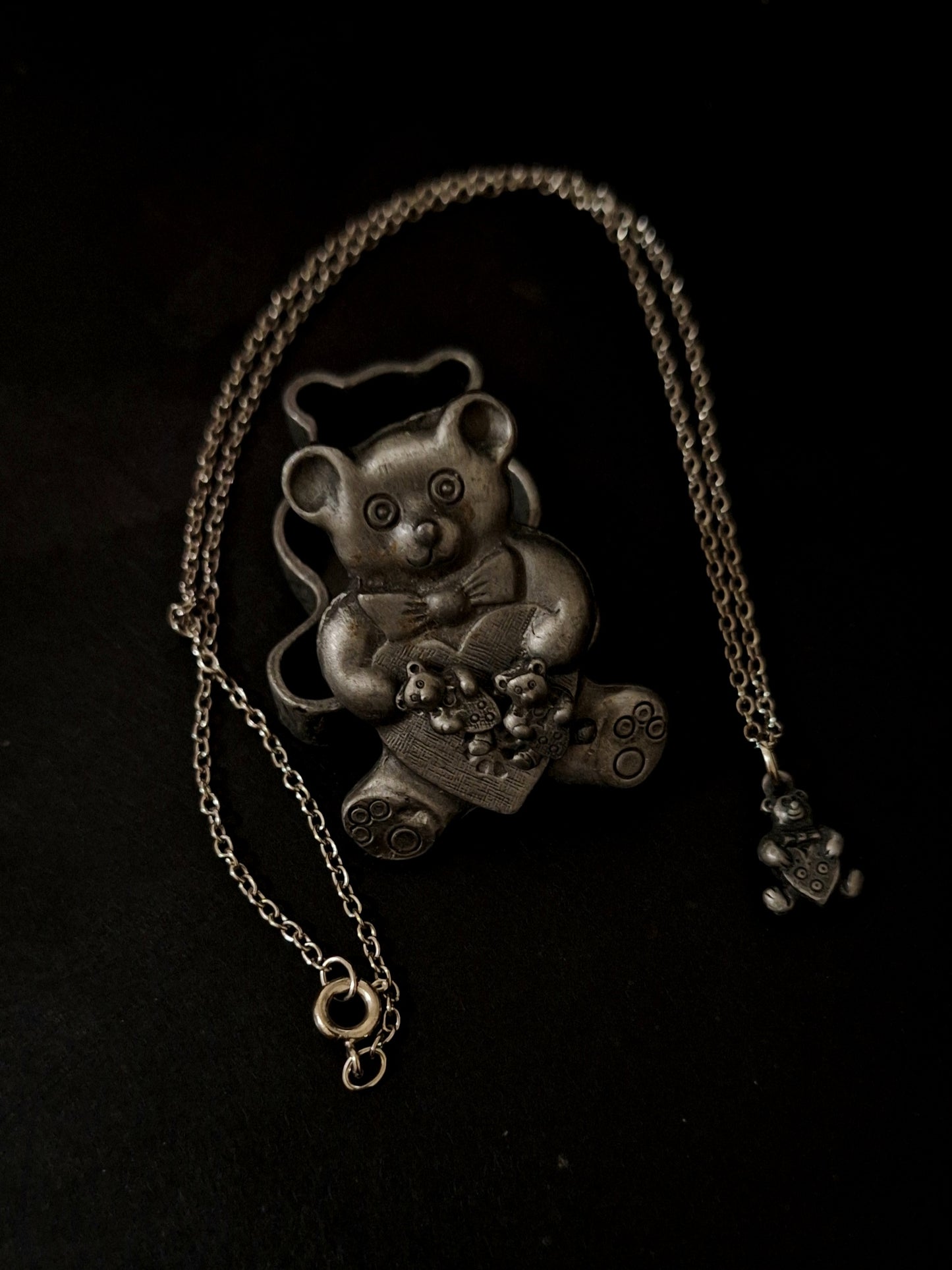 Vintage Bear Jewelry Set