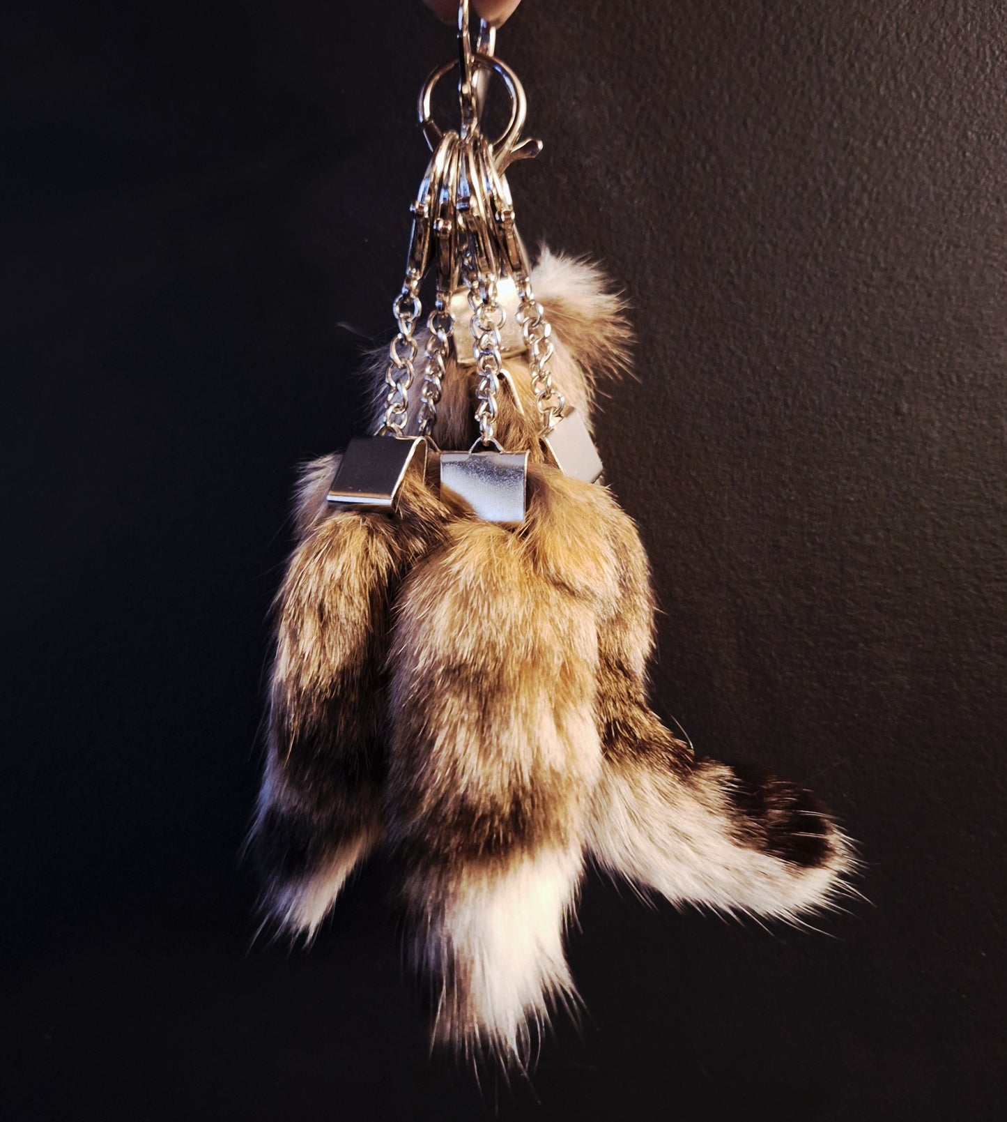 Bobcat Tail Keychain