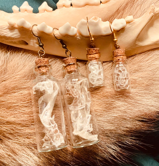 Snakeskin Jar Earrings
