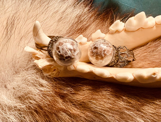 Snakeskin Dome Rings