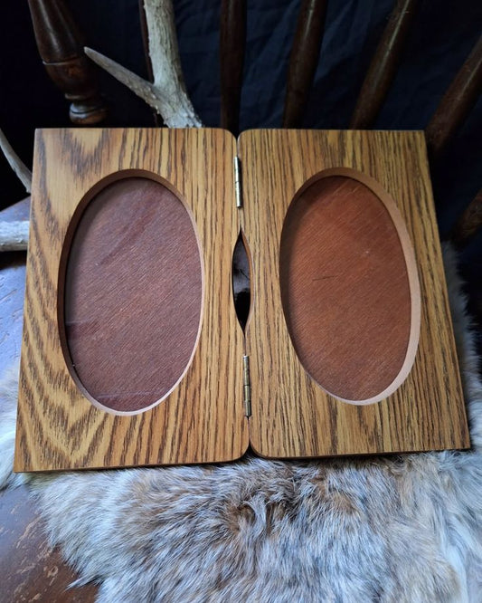 Vintage Double Picture Frame