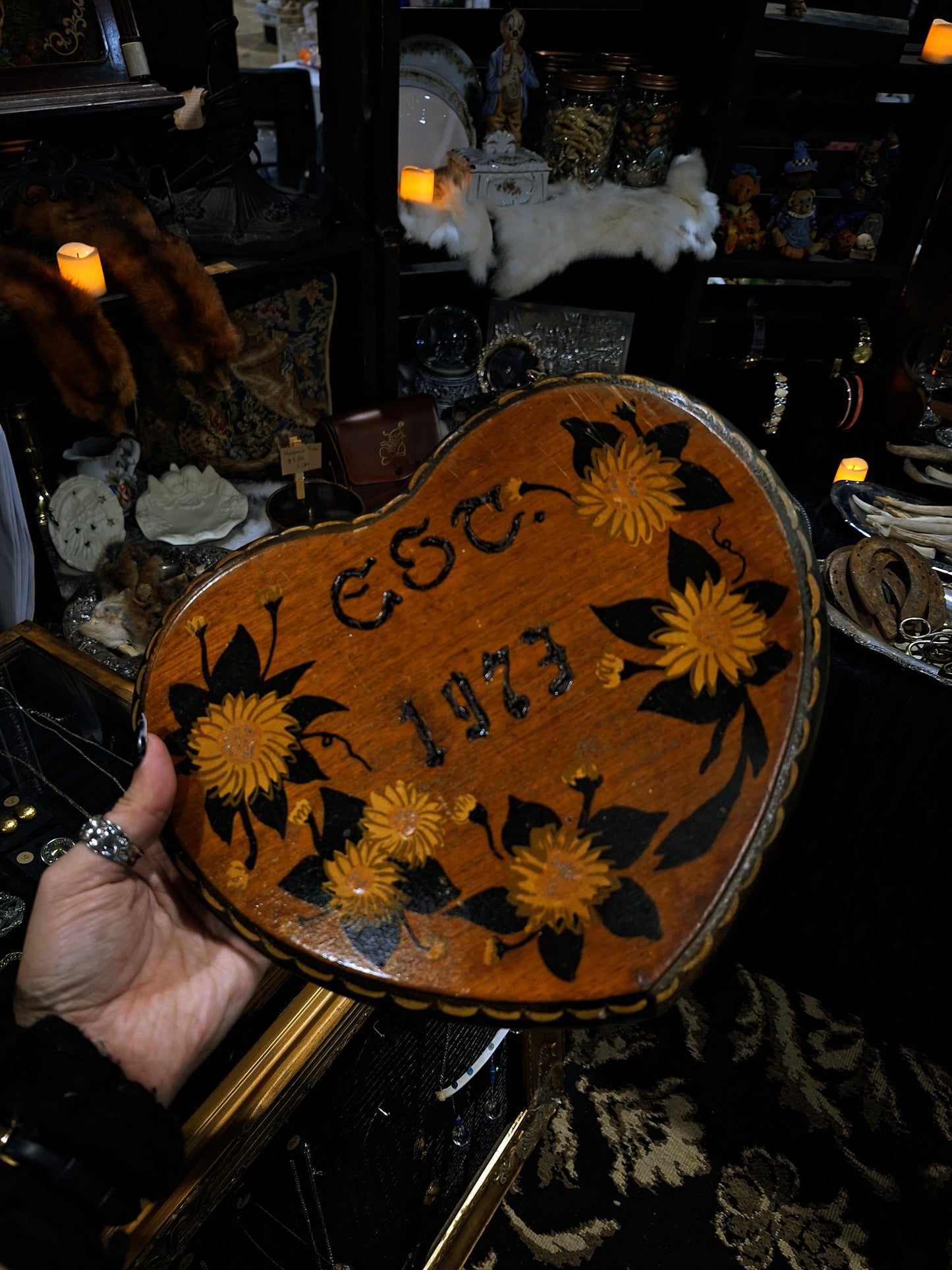 1973 Wooden Welcome Sign