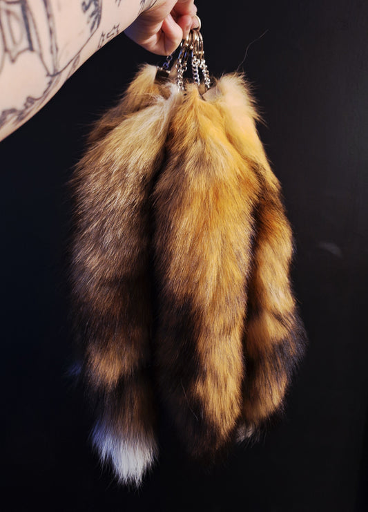 Fox Tail Keychain