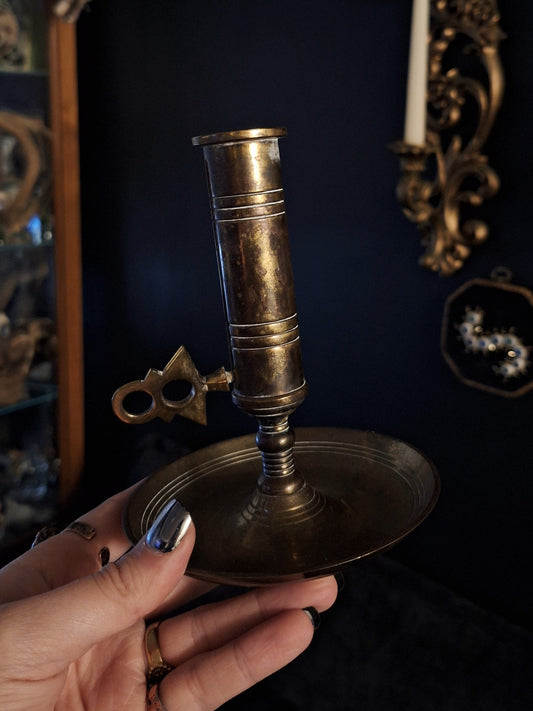 Vintage Brass Chamberstick