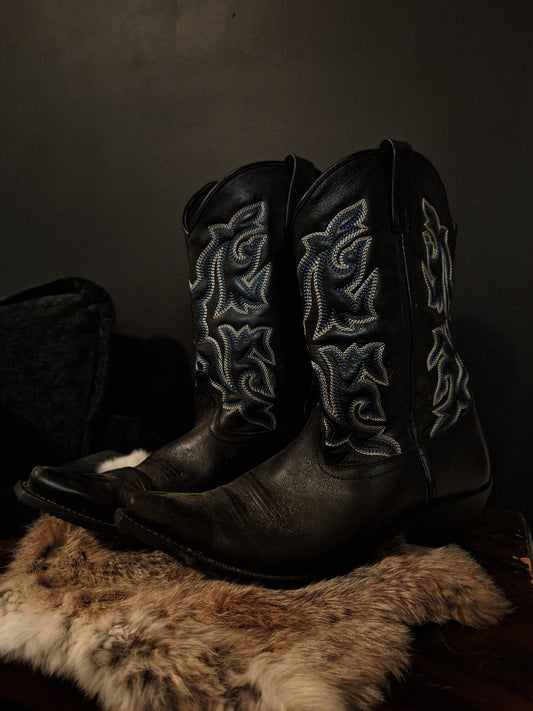 Men's Leather Cowboy Boots