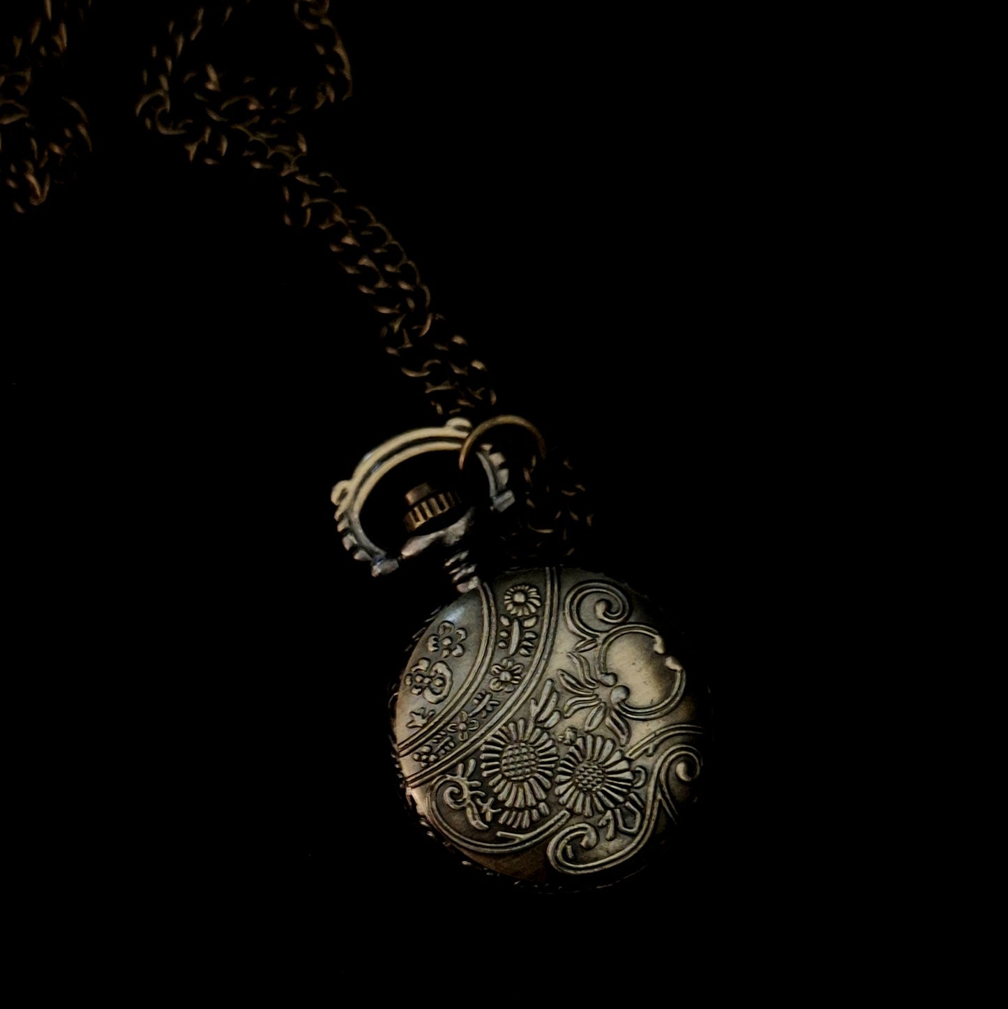 Vintage Stopwatch Necklace