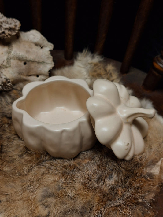 Ceramic Pumpkin Dish