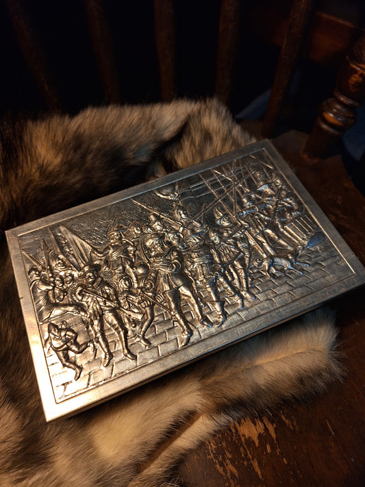 Vintage Rembrandt's The Night Watch Trinket Box