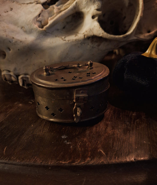 Brass Cricket Box