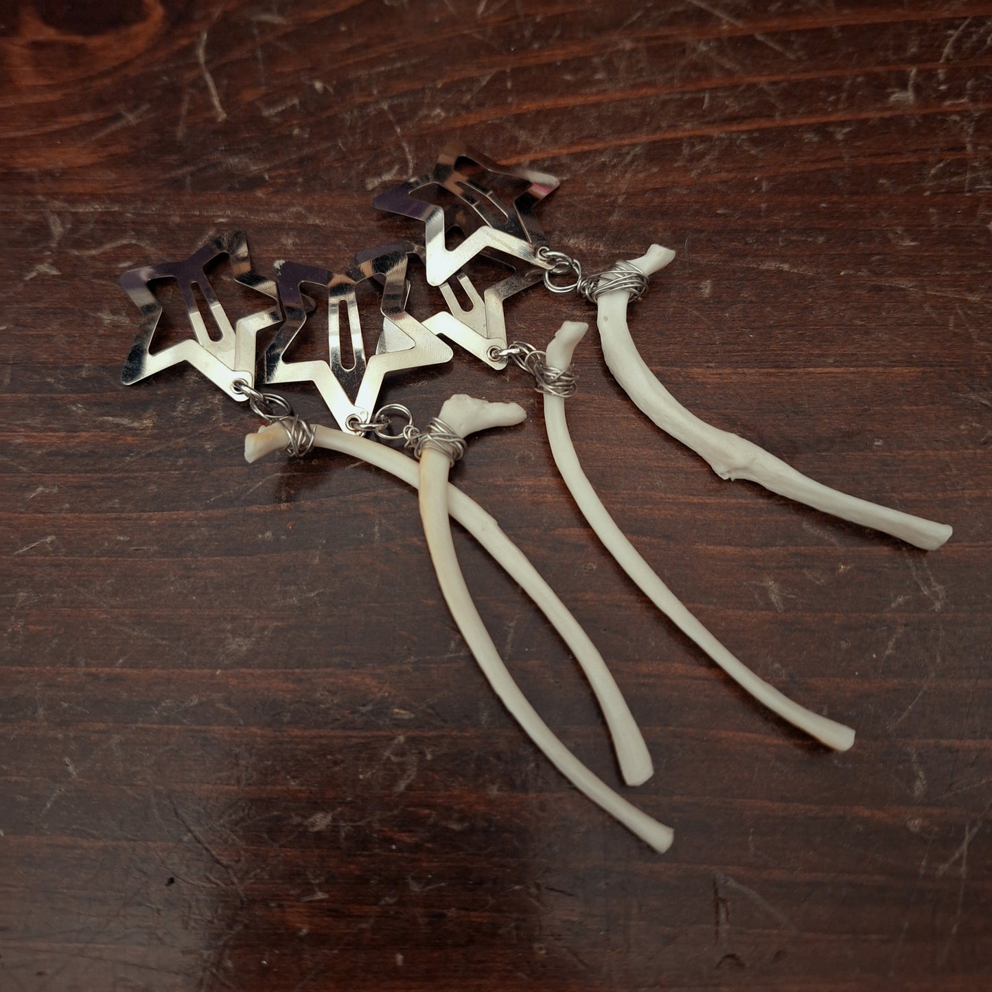 Opossum Bone Hairclip