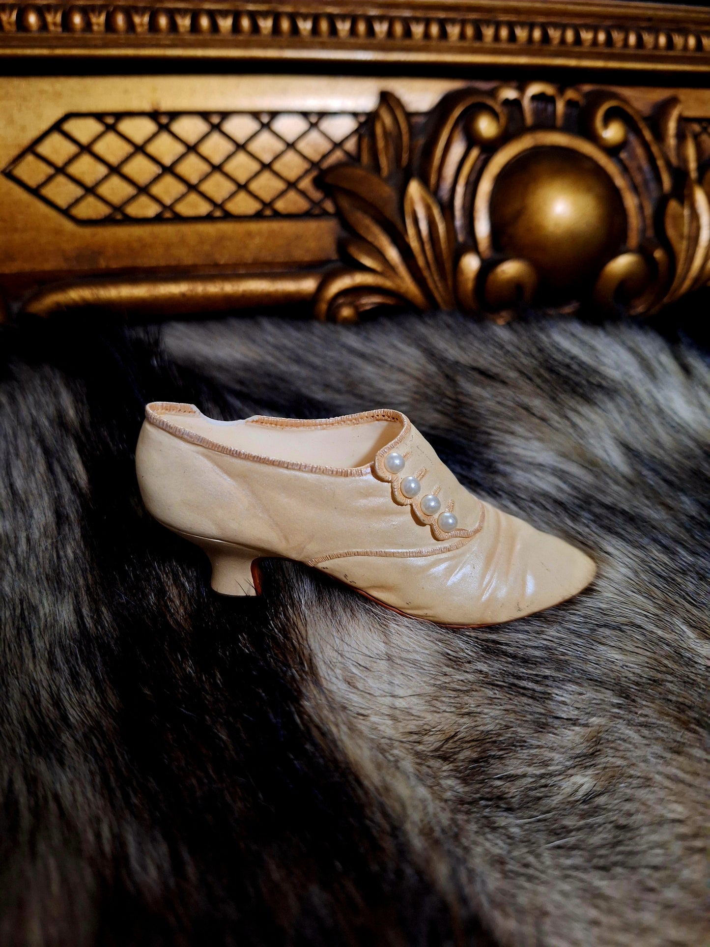 Vintage Shoe Figurine