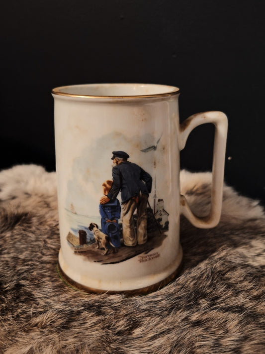 Vintage "The Seafarer" Tankard
