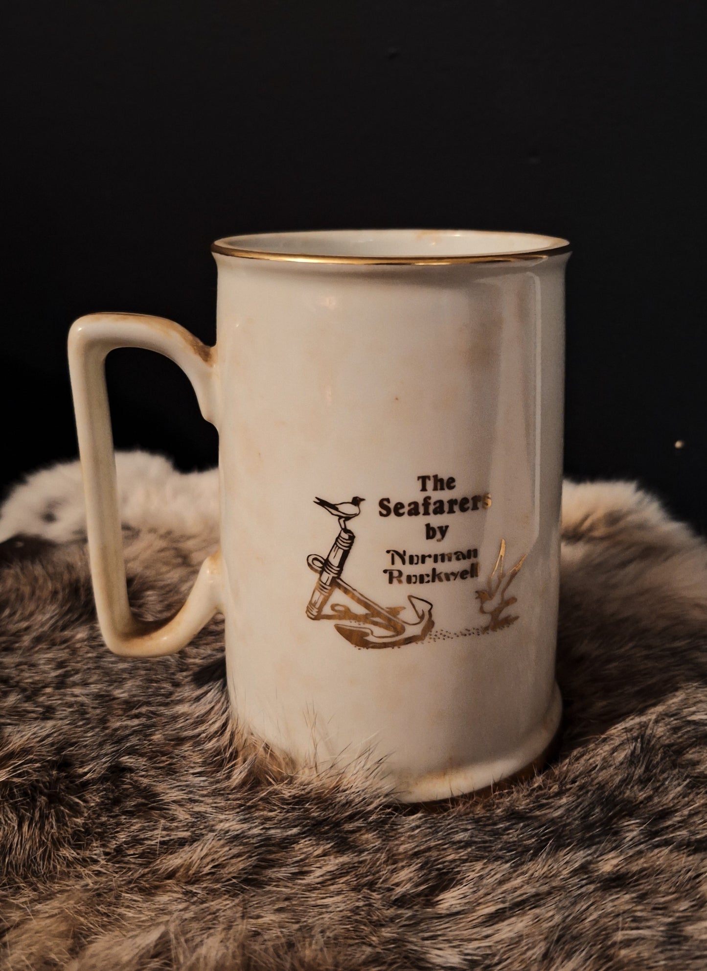 Vintage "The Seafarer" Tankard
