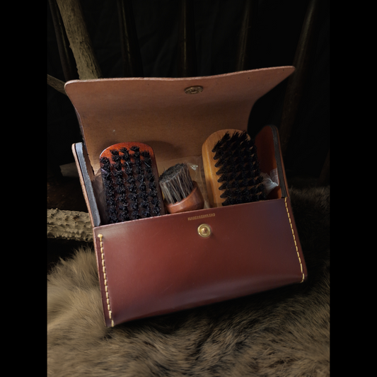 Vintage Shoe Cleaning Kit